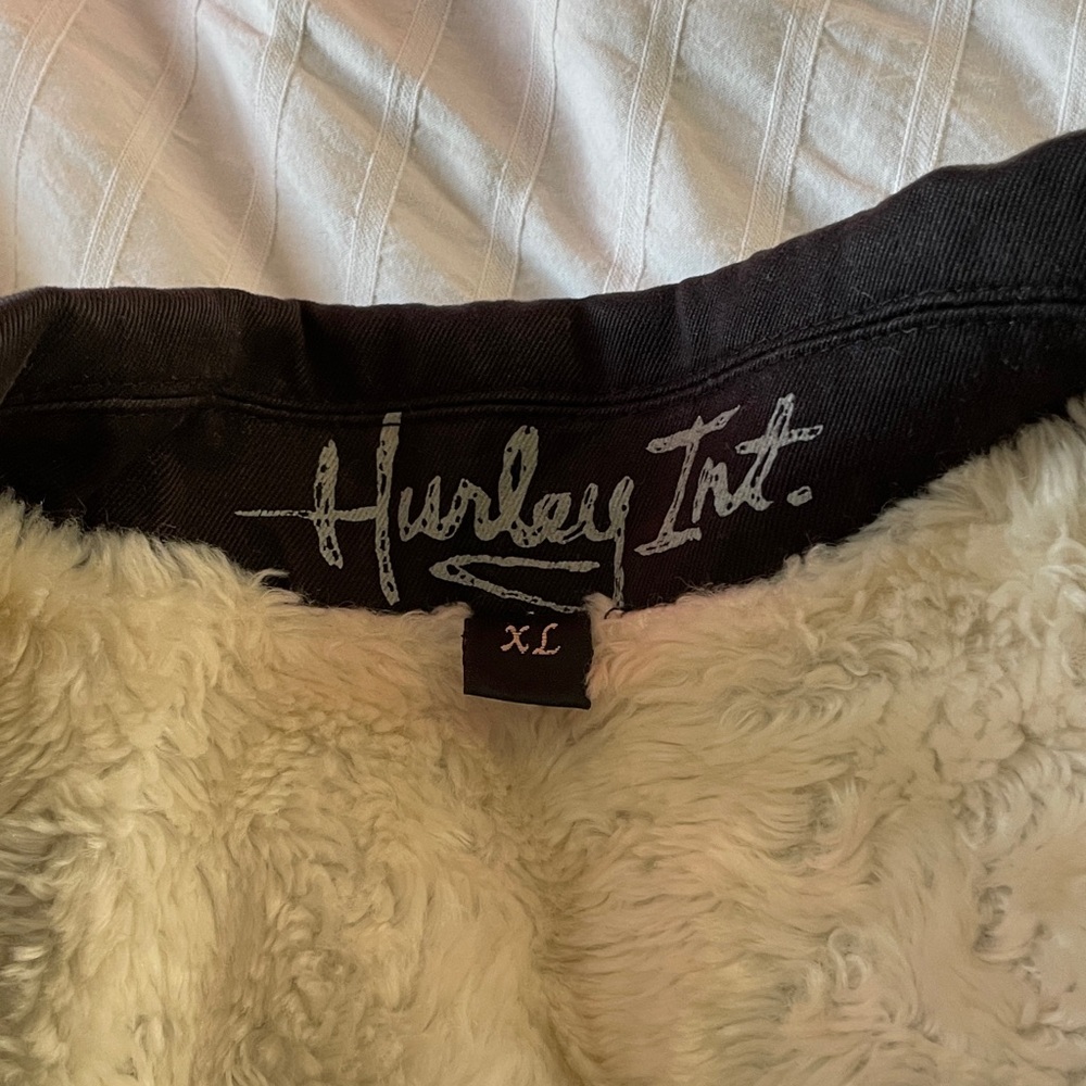 Hurley International Women's Black Peacoat XL - Picture 6 of 7